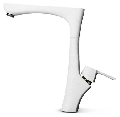 Смеситель GranFest 3923 для кухонной мойки белый