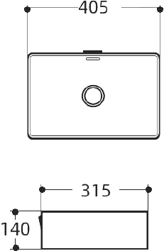 Раковина Aquanet PERFECT-1