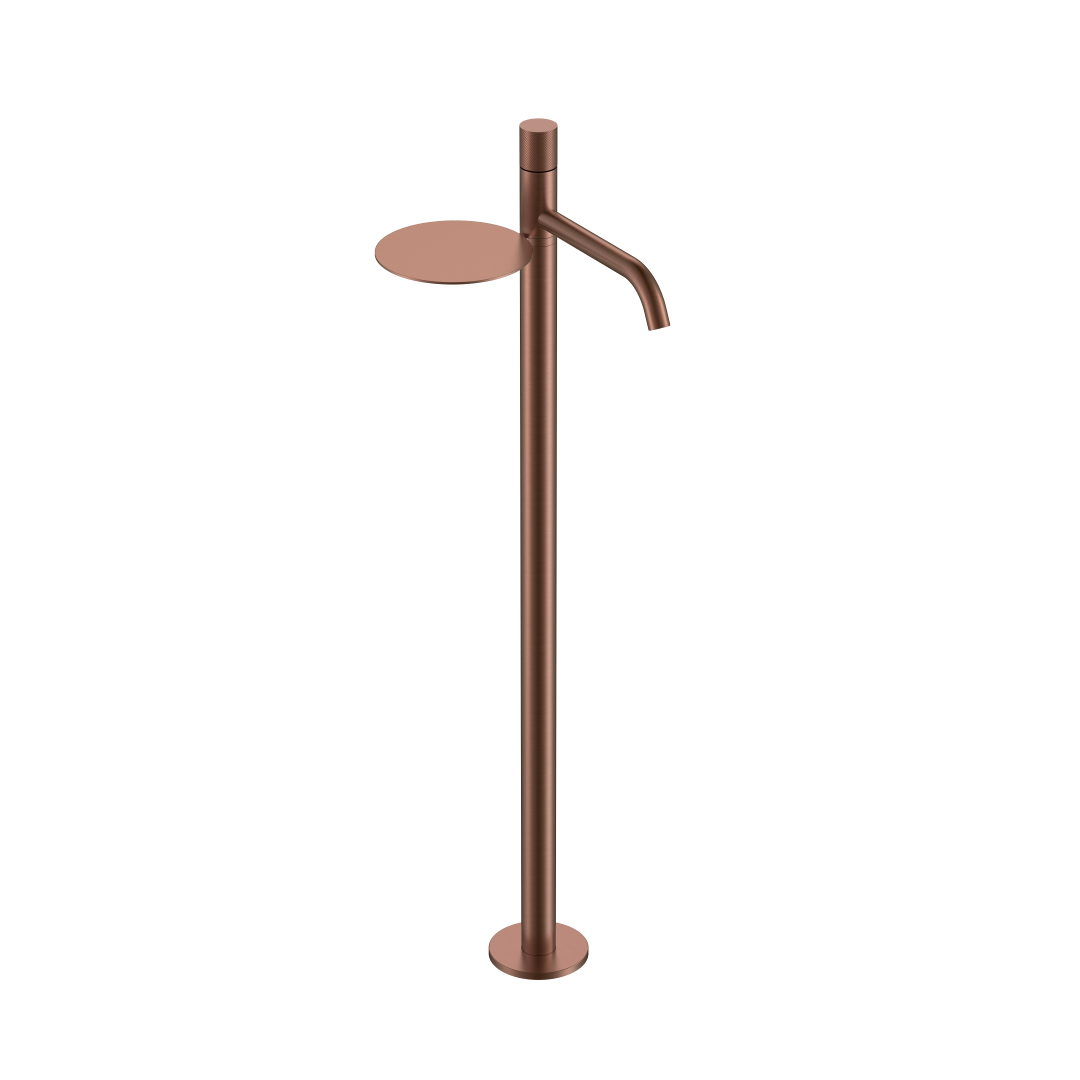 Смеситель Boheme STICK напольный для умыв. BRUSHED BRONZE TOUCH 120-BRB.2