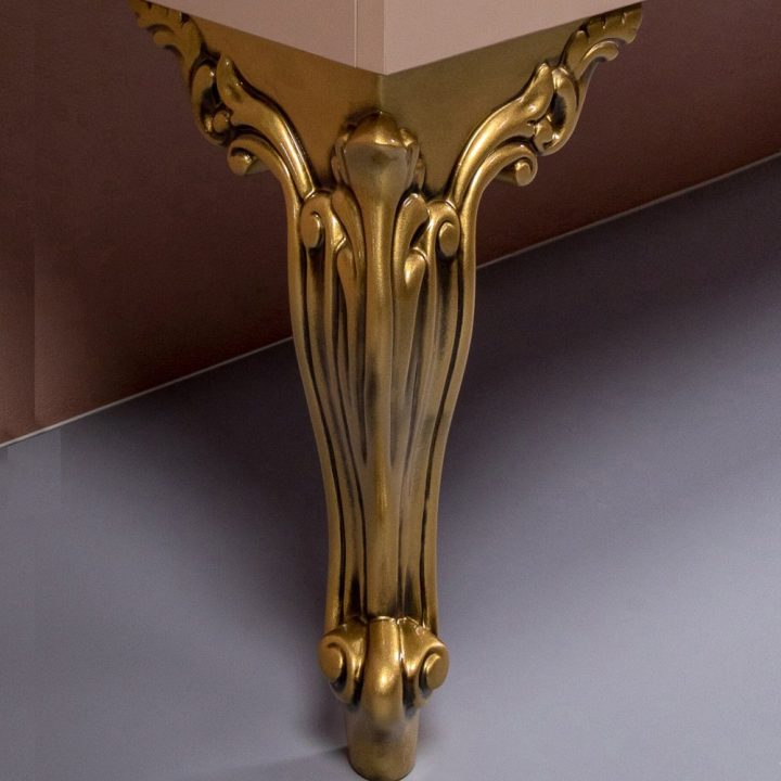 Ножки Armadi Art NeoArt бронза, короткие (пара) 855-BR h25