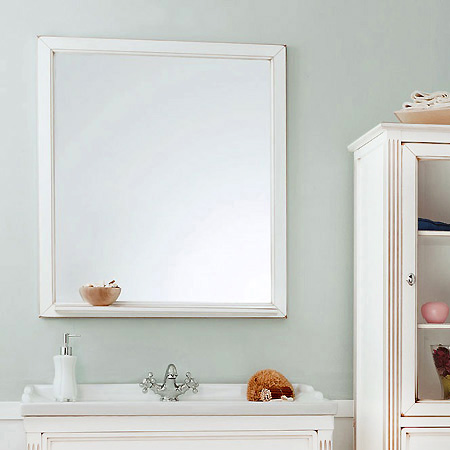 Зеркало Caprigo Альбион 80/100 BIANCO Antico