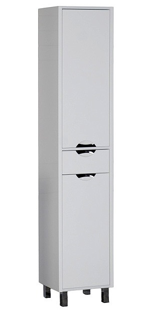 Шкаф-пенал Aquanet Гретта белый