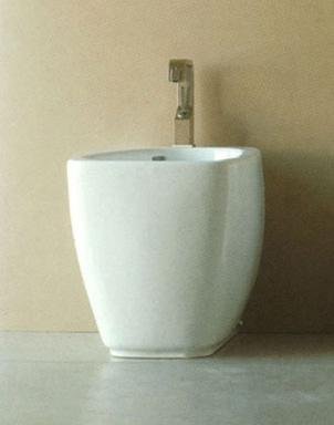 Биде напольное Disegno Ceramica Fluid 581-1
