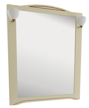 Зеркало Aquanet Луис 100 бежевое