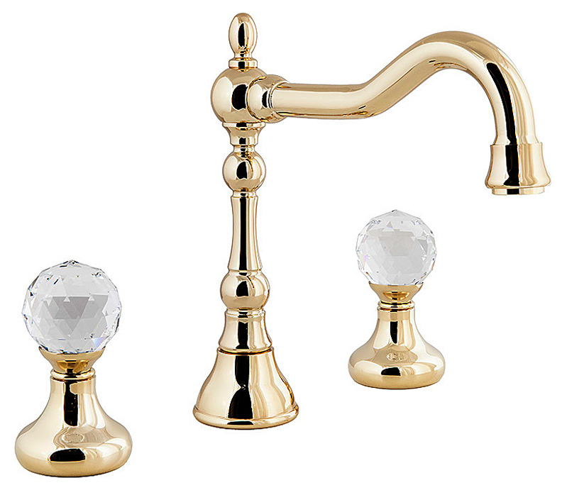 Смеситель Caprigo Boheme 31-021-oro для раковины