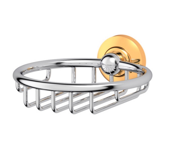 Мыльница 3SC Stilmar STI 106 хром, золото