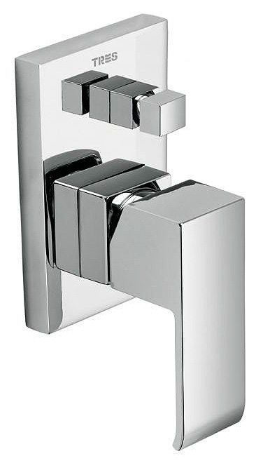 Смеситель Tres Cuadro-tres 106180 для душа