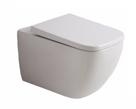 Чаша для унитаза подвесного BelBagno Alpina безободкового