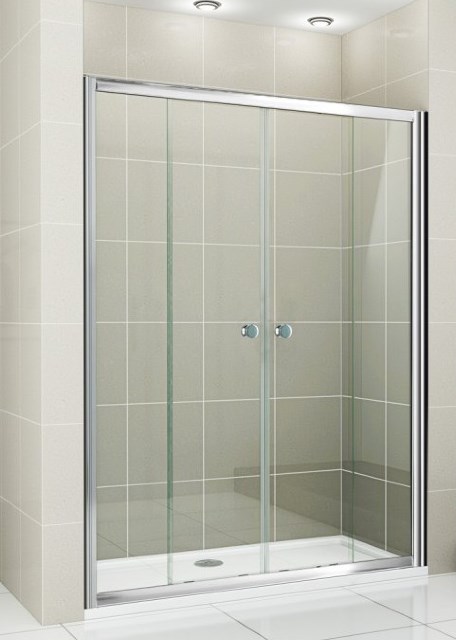 Душевая дверь в нишу Cezares PRATICO-BF-2-180-P-Cr