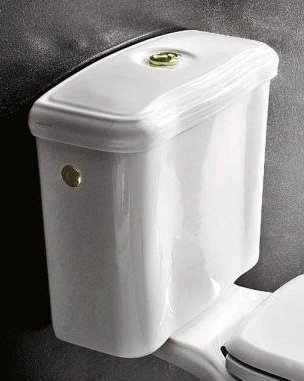 Механизм двойного слива с нижним подводом воды Tiffany World Bristol 750991gold золото