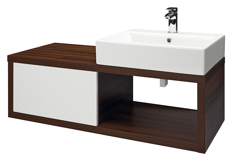 Тумба с раковиной Dreja Storm 120 Kube R