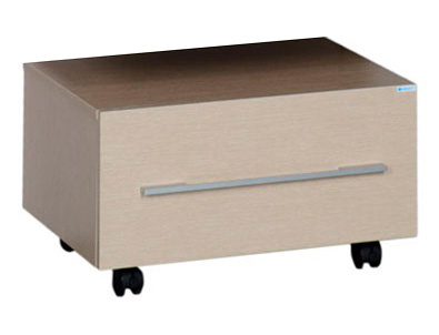 Тумба Aquanet Нота 58 подкатная светлый дуб