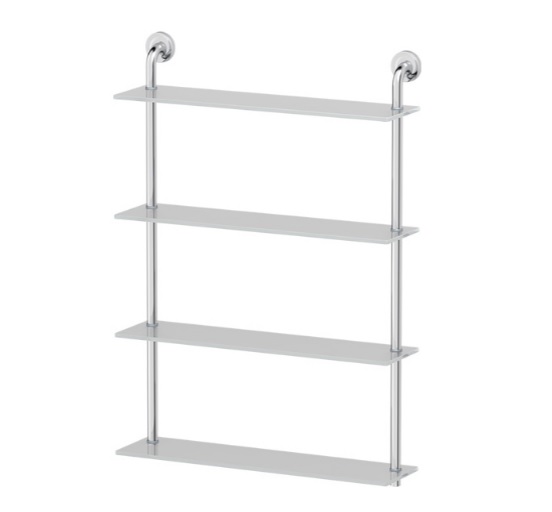 Полка Ellux Elegance ELE 049 4-х ярусная, 60 см
