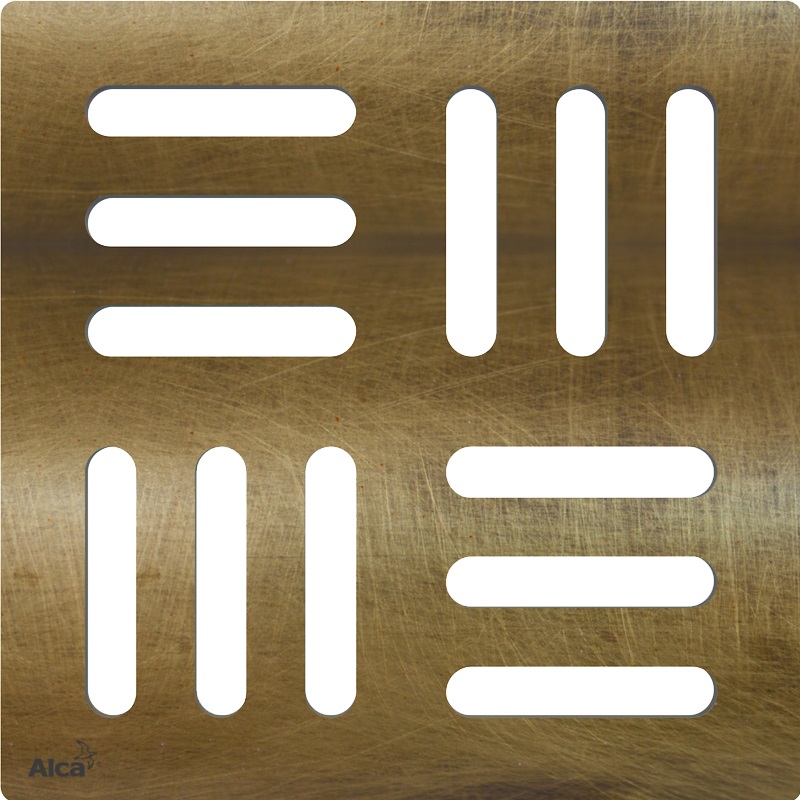 Дизайновая решетка ALCAPLAST MPV001-ANTIC