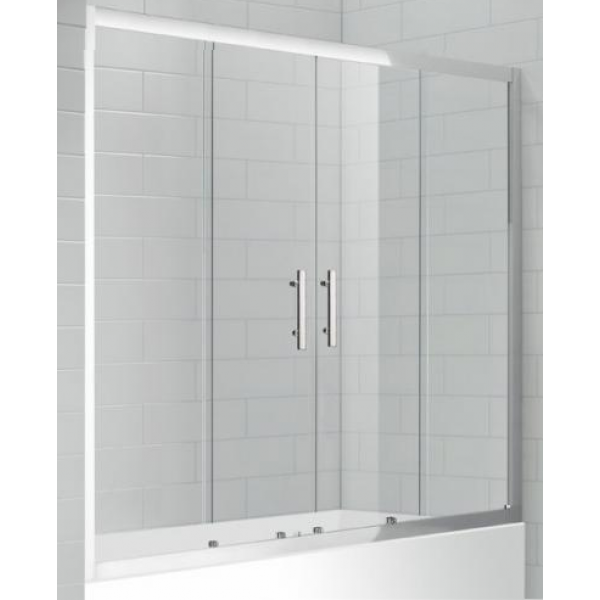 Шторка для ванны Cezares Eco O VF 2 170/145 C Cr