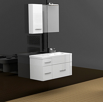 Тумба с раковиной Aquanet Данте 60