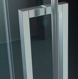 Душевой уголок Provex S-lite 4005-SR-05-GL 100 см