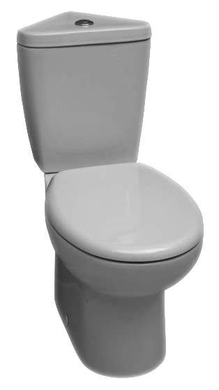 Унитаз-компакт Serel Friendly 6706 угловой с микролифтом