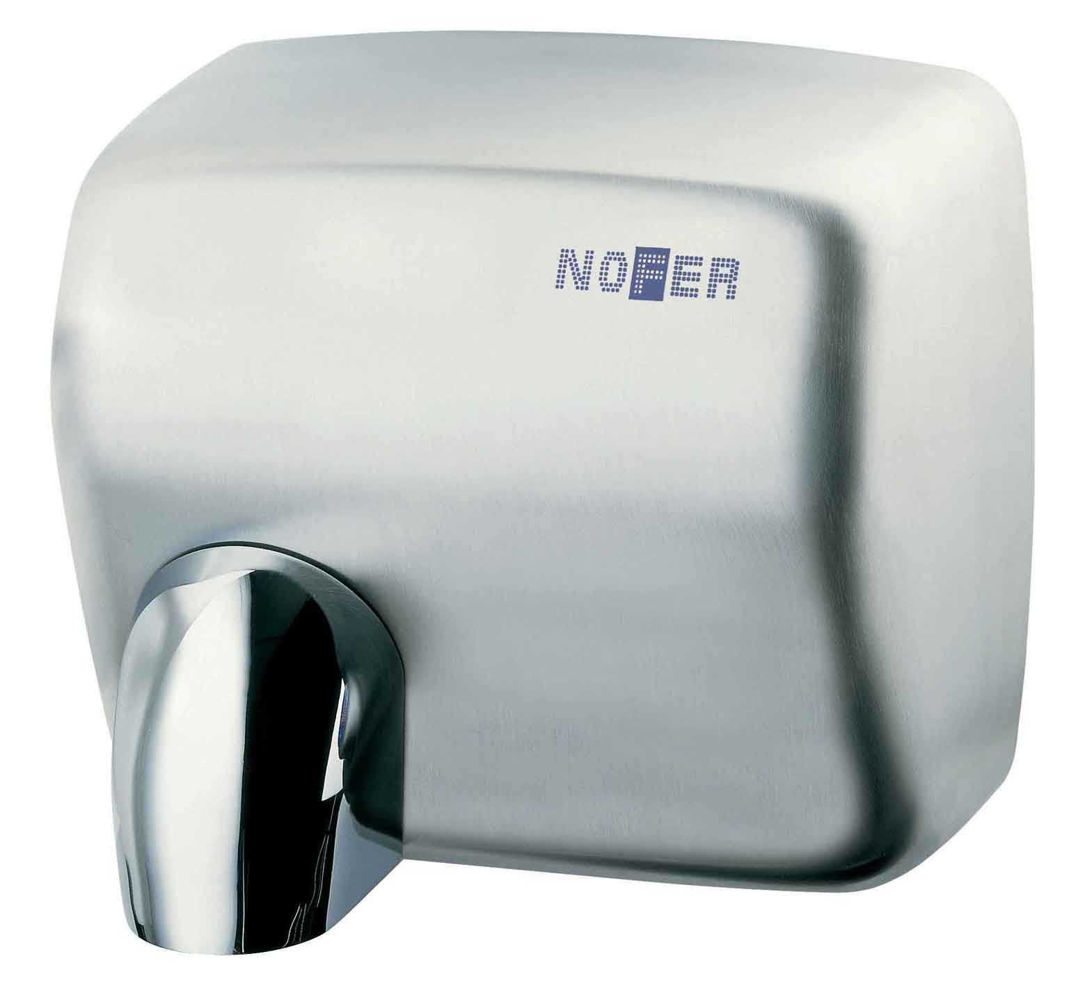 Сушилка для рук Nofer Cyclon c кнопкой 2450 W матовая 01101.S