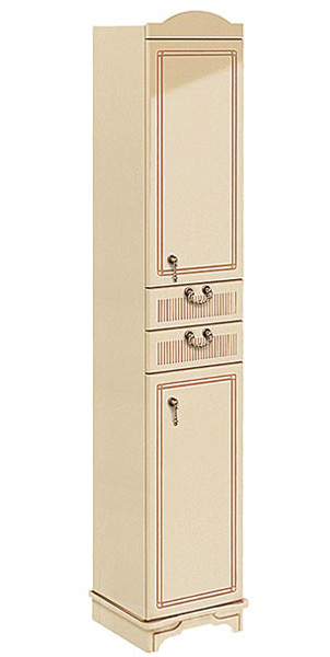 Шкаф-пенал Aquanet Луис бежевый