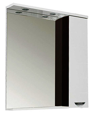 Зеркало-шкаф Aquanet Гретта 60 венге