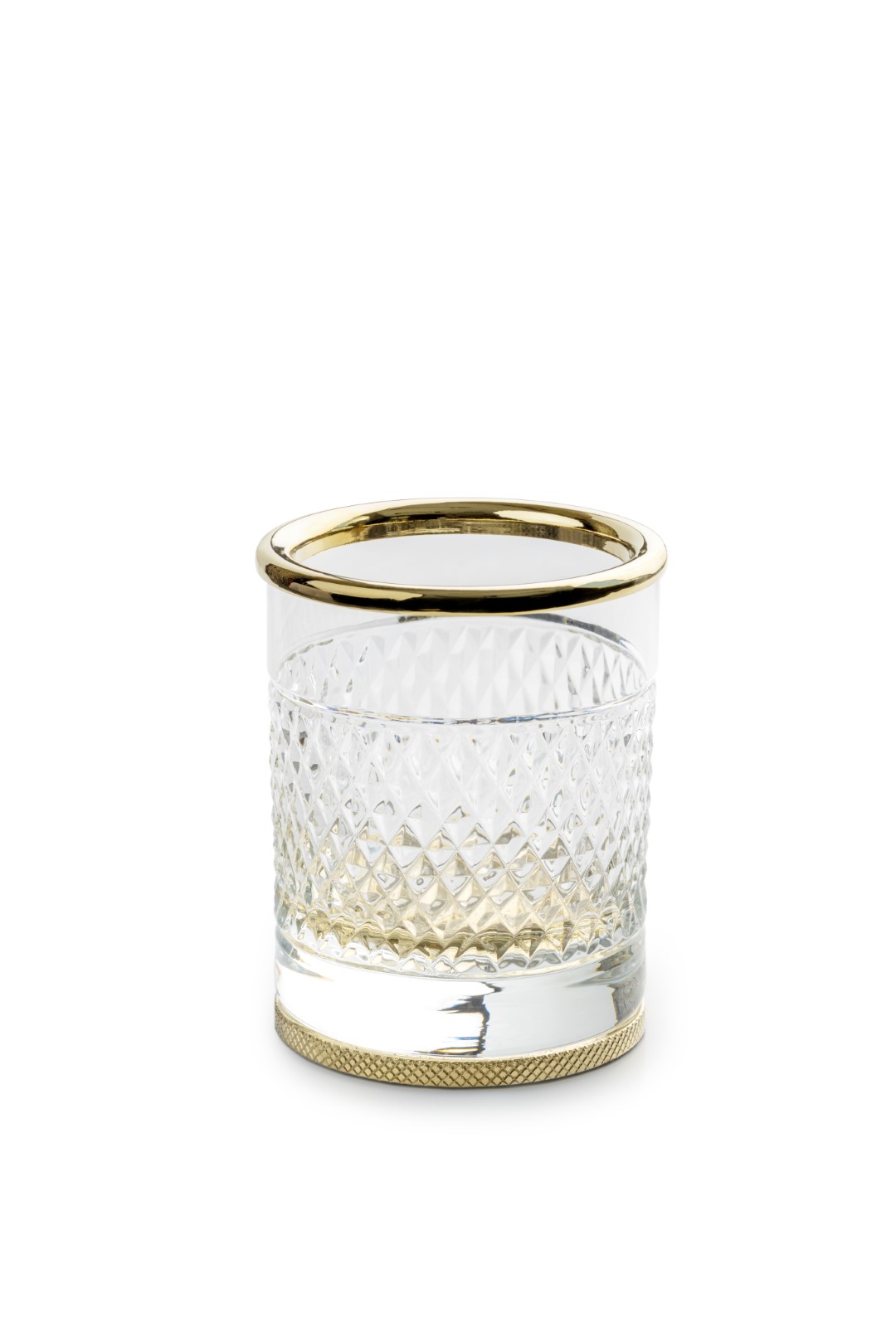 Стакан настольный Boheme AURA Gold 10252-G