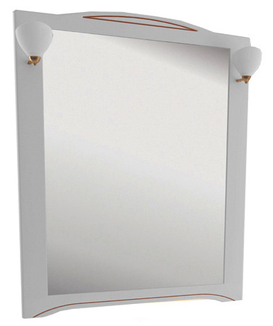 Зеркало Aquanet Луис 110 белое