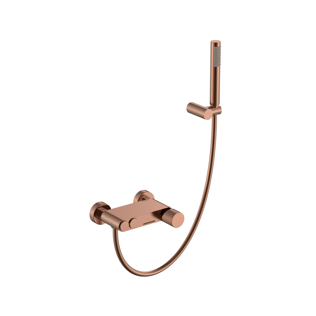 Смеситель Boheme STICK для ванны COPPER BRUSHED SPIRALE 123-CB.4