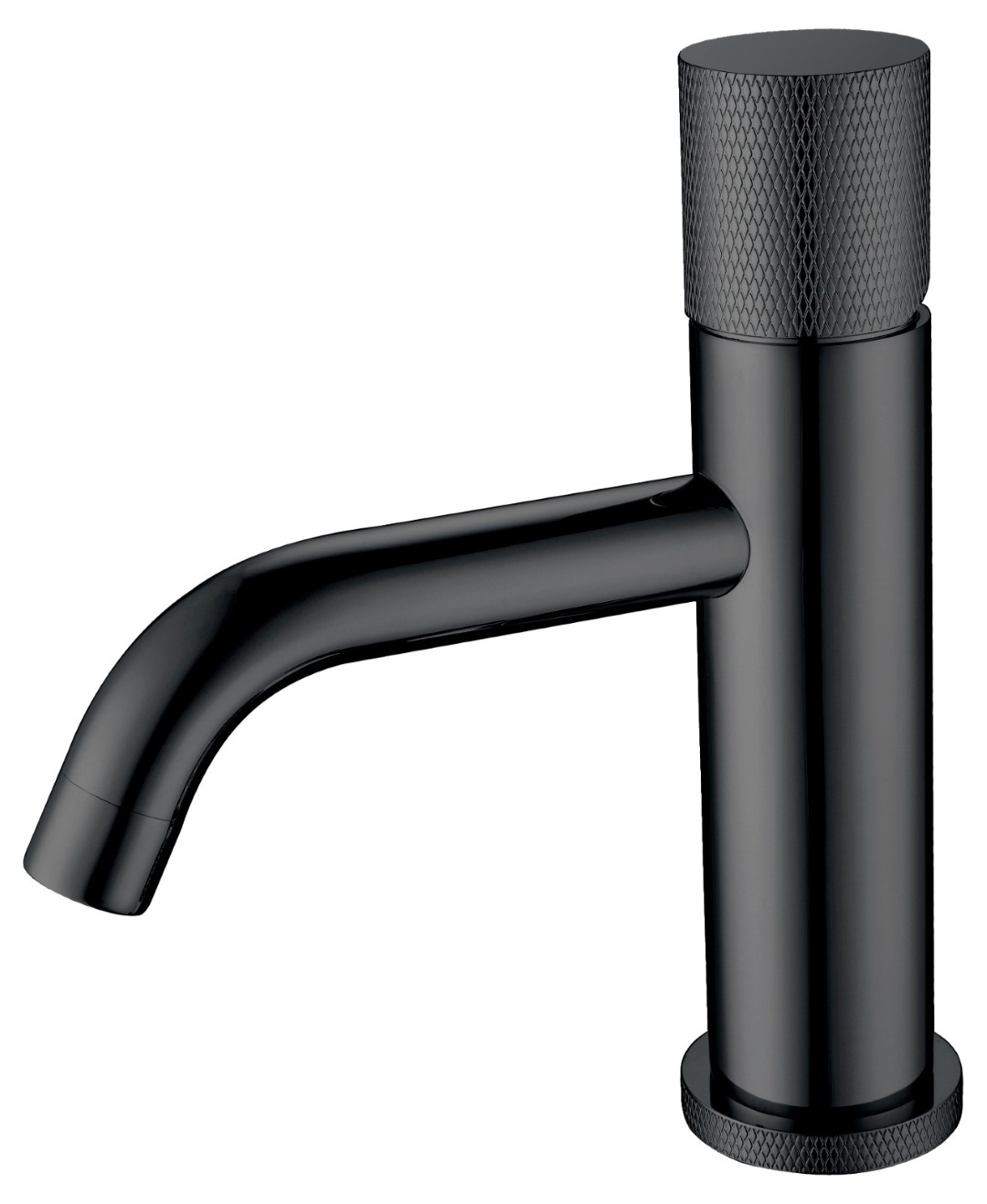 Смеситель Boheme STICK для умыв. низ. BLACK TOUCH BLACK (комплект) 121-BB.2