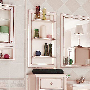 Полка Caprigo Альбион  BIANCO Antico