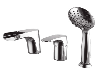 Смеситель Lemark Shift LM4345C на борт ванны