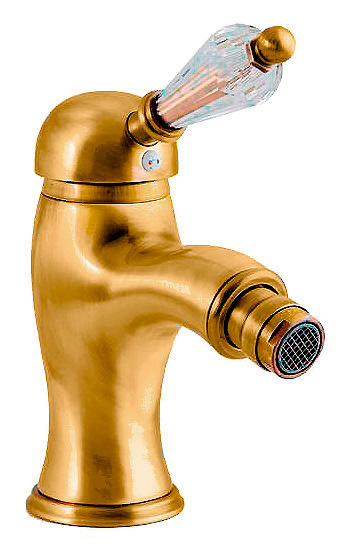 Смеситель Caprigo Adria Swarovski 01-030-oro для биде