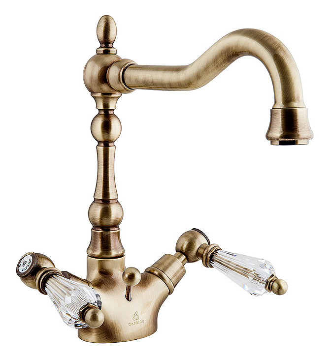 Смеситель Caprigo Adria Swarovski 01-025-vot для раковины