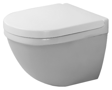 Унитаз подвесной Duravit Starck 3 22270900001 WonderGliss