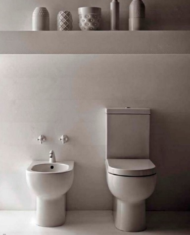 Чаша для унитаза-компакта Azzurra Nuvola NUV100/MBP