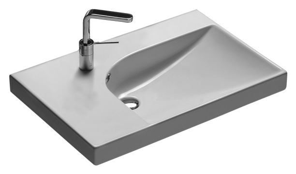 Раковина Hatria Grandangolo DX (75 см)