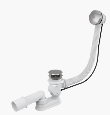 Сифон для ванны ALCAPLAST A55KM - 80 cм