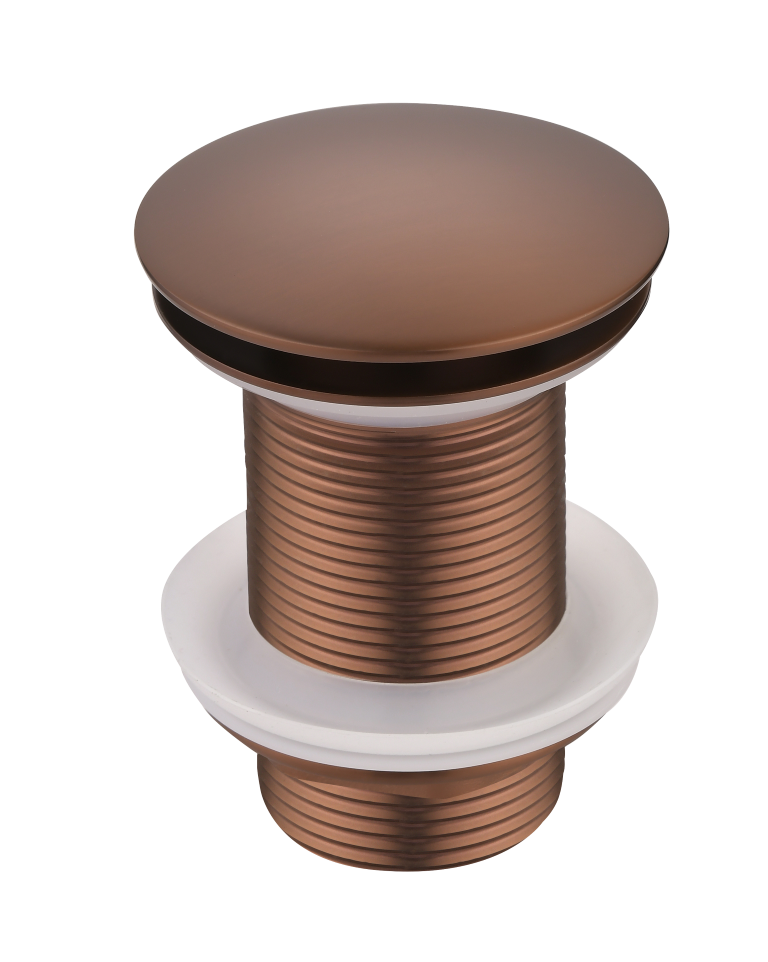 Слив для раковины, автомат(клик-клак) Boheme BRUSHED BRONZE 612-BRB