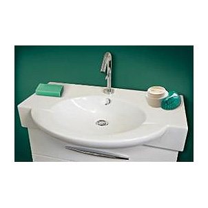 Раковина Jacob Delafon Presquile E1343 полувстраиваемая