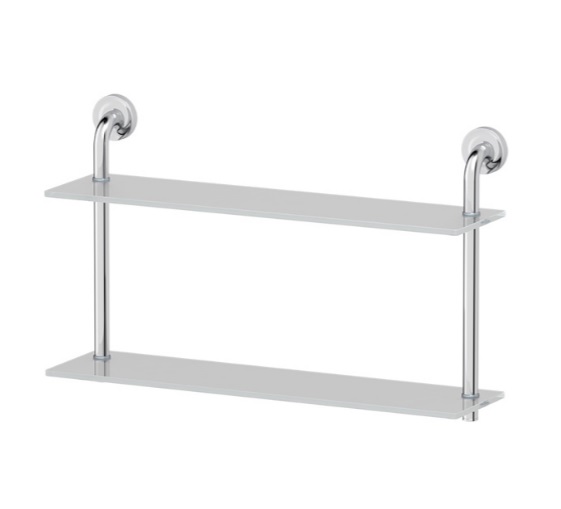 Полка Ellux Elegance ELE 037 2-х ярусная, 60 см