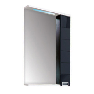 Зеркало-шкаф Aquanet Доминика 55 черный