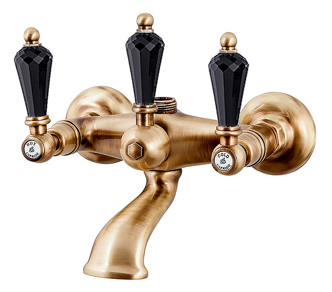 Смеситель Caprigo Adria Swarovski 01B-019-vot для ванны с душем