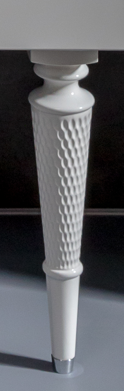 Ножки Armadi Art DENTI белые (пара) 45,5см 847-W-45