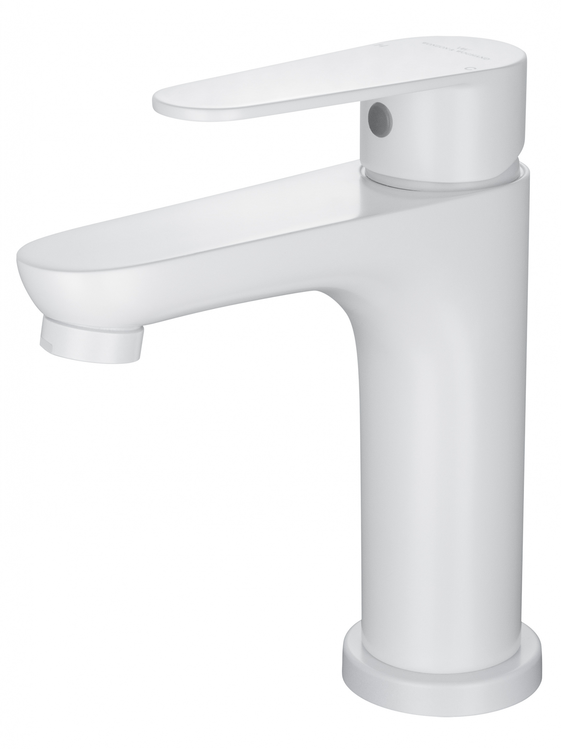 Смеситель для раковины WONZON & WOGHAND ALFA, Белый матовый WW-A40202-MW