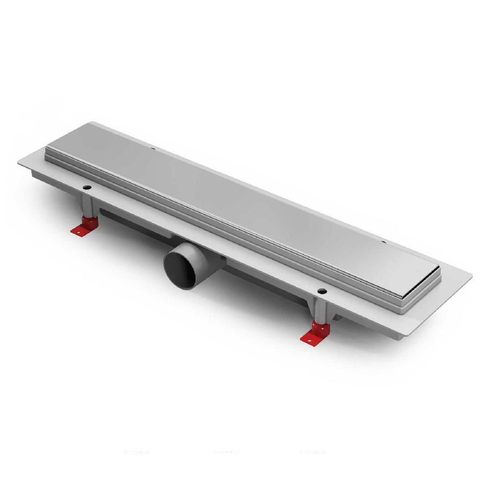 Водоотводящий желоб ALPEN-MCH Klasic/Floor CH550KNZL1 с рамкой золото