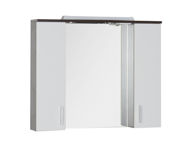 Зеркало-шкаф Aquanet Тиана 90 венге