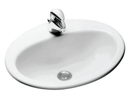 Раковина Jacob Delafon Ovale Minima E1358 встраиваемая