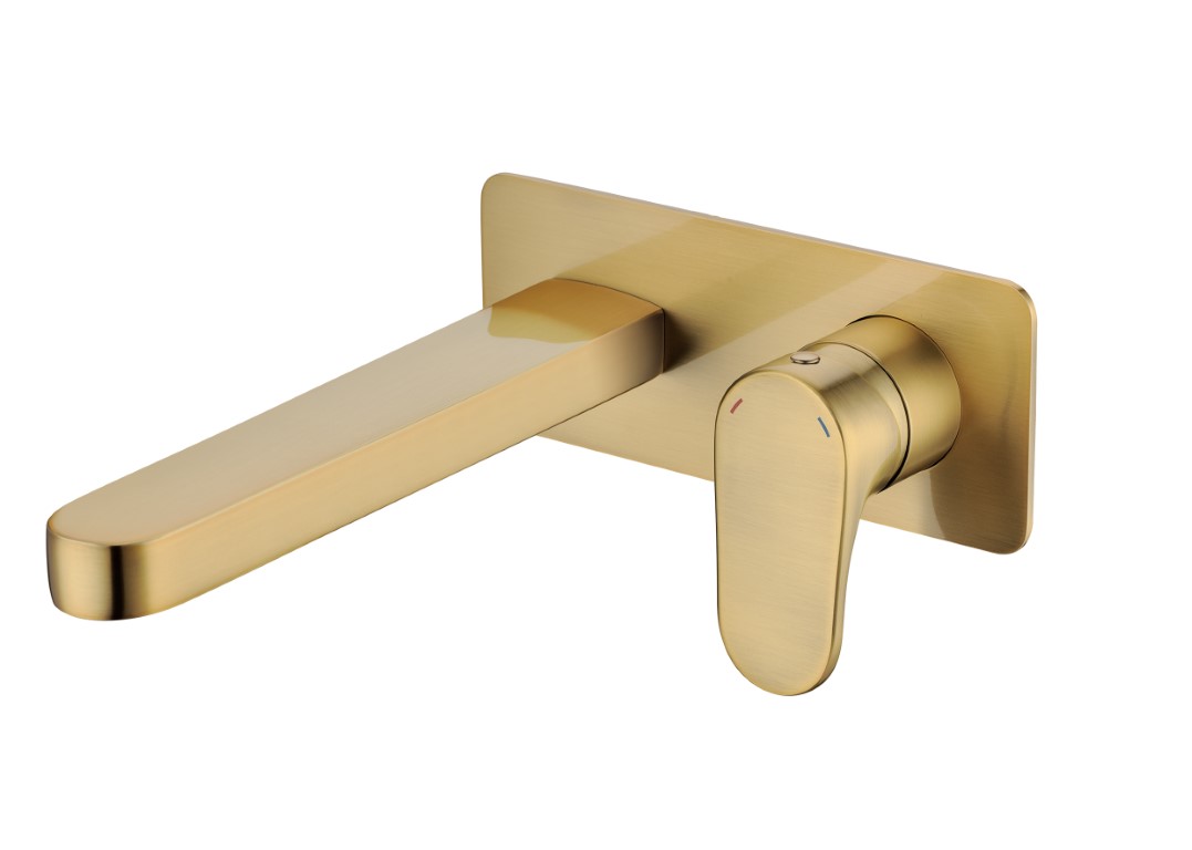 Смеситель для умывальника из стены Boheme SPECTRE Bronze 455-BR