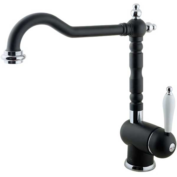 Смеситель Timo Morea 2406F anthracite  для кухонной мойки