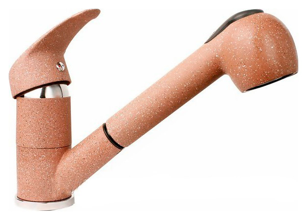 Смеситель GranFest 1774 для кухонной мойки терракот